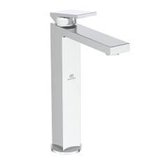 Immagine di Ideal Standard EXTRA miscelatore monocomando H.30 cm per lavabo da appoggio su piano, con asta di comando e scarico piletta 1-1/4", finitura cromo BD506AA