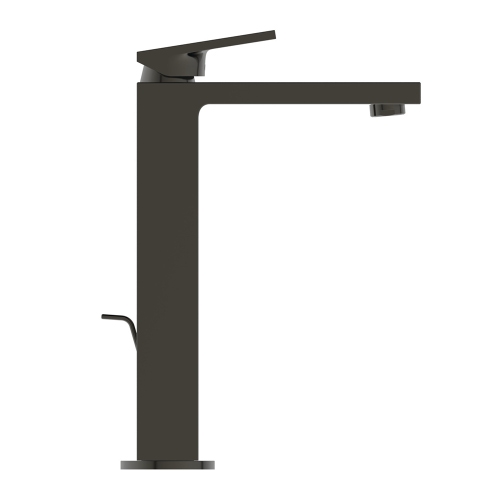 Immagine di Ideal Standard EXTRA miscelatore monocomando H.30 cm per lavabo da appoggio su piano, con asta di comando e scarico piletta 1-1/4", finitura magnetic grey BD506A5