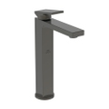 Immagine di Ideal Standard EXTRA miscelatore monocomando H.30 cm per lavabo da appoggio su piano, con asta di comando e scarico piletta 1-1/4", finitura magnetic grey BD506A5