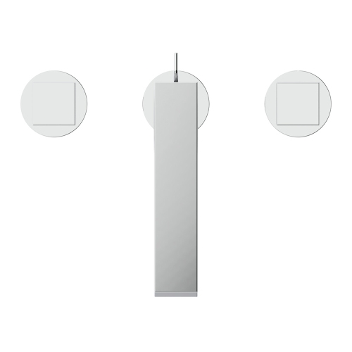 Immagine di Ideal Standard EXTRA miscelatore lavabo a 3 fori, con asta di comando e scarico piletta 1-1/4", finitura cromo BD508AA