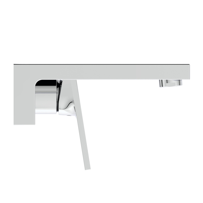 Immagine di Ideal Standard EXTRA miscelatore monocomando P.18 cm lavabo, installazione a parete, senza corpo incasso, finitura cromo BD509AA