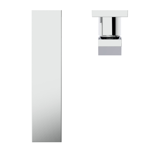 Immagine di Ideal Standard EXTRA miscelatore monocomando P.23 cm lavabo, installazione a parete, senza corpo incasso, finitura cromo BD510AA