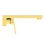 Immagine di Ideal Standard EXTRA miscelatore monocomando P.23 cm lavabo, installazione a parete, senza corpo incasso, finitura brushed gold BD510A2