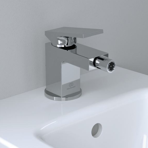 Immagine di Ideal Standard EXTRA miscelatore monocomando per bidet, con asta di comando e scarico piletta 1-1/4", finitura cromo BD511AA