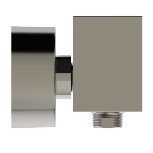 Immagine di Ideal Standard EXTRA miscelatore monocomando esterno per doccia, con limitatore di temperatura, finitura silver storm BD512GN