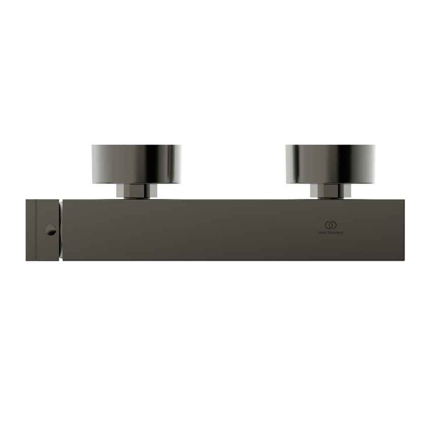 Immagine di Ideal Standard EXTRA miscelatore monocomando esterno per doccia, con limitatore di temperatura, finitura magnetic grey BD512A5