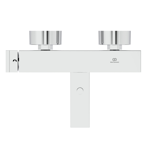 Immagine di Ideal Standard EXTRA miscelatore monocomando esterno per vasca o doccia, con deviatore, senza accessori doccia, finitura cromo BD513AA