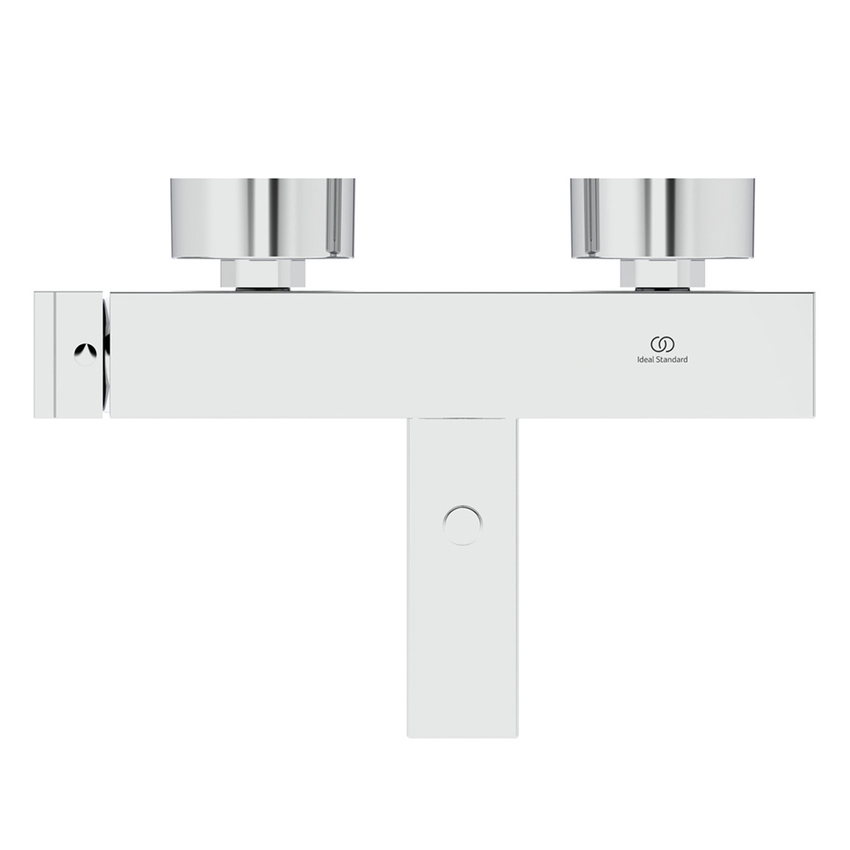 Immagine di Ideal Standard EXTRA miscelatore monocomando esterno per vasca o doccia, con deviatore, senza accessori doccia, finitura cromo BD513AA