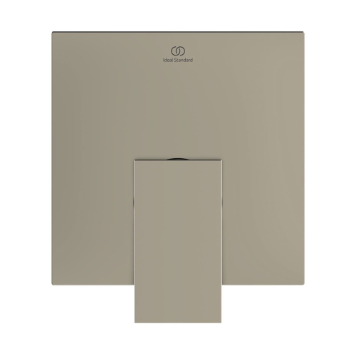 Immagine di Ideal Standard EXTRA miscelatore per doccia ad incasso, 1 via, senza corpo incasso, finitura silver storm BD515GN