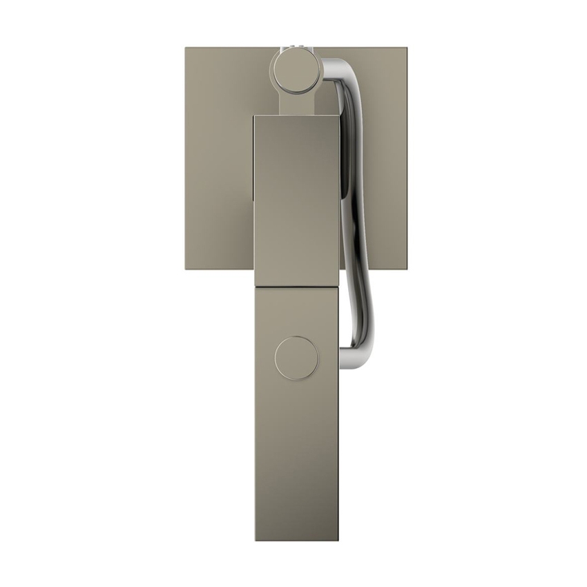 Immagine di Ideal Standard EXTRA miscelatore freestanding per vasca, con deviatore, doccetta stick, tubo flessibile 125 cm e supporto doccetta, finitura silver storm BD520GN