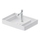 Duravit BENTO STARCK BOX lavabo da appoggio L.65 cm, senza troppopieno, con foro per rubinetteria, HygieneGlaze, colore bianco 2379652000