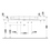 Immagine di Duravit BENTO STARCK BOX bacinella da appoggio soprapiano rettangolare L.115 cm, con rettifica, senza troppopieno, con foro per rubinetteria, colore bianco finitura opaco 2660113272