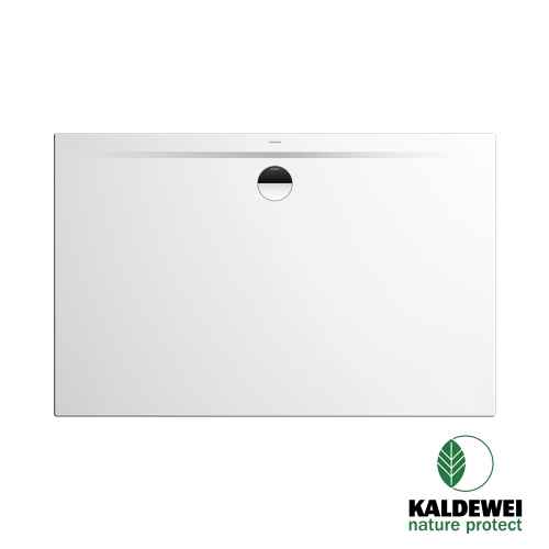 Immagine di Kaldewei SUPERPLAN ZERO NATURE PROTECT piatto doccia rettangolare L.140 P.80 cm, colore bianco alpino 357600030001