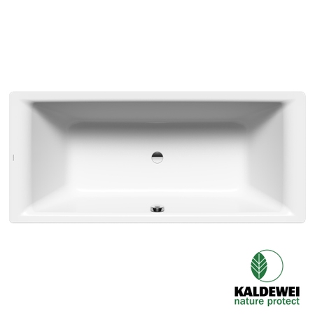 Immagine di Kaldewei PURO DUO NATURAL PROTECT vasca rettangolare L.180 P.80 cm, colore bianco alpino 266400030001