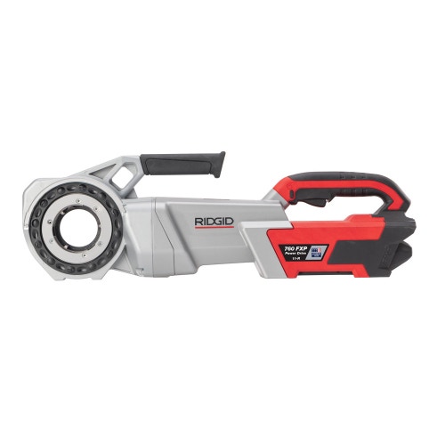 Immagine di Ridgid 760 FXP Filettatrice 11-R, staffa di supporto, cassetta, 1 batteria, caricabatterie 72038