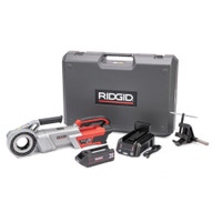 Immagine di Ridgid 760 FXP Filettatrice 11-R, staffa di supporto, cassetta, 1 batteria, caricabatterie 72038