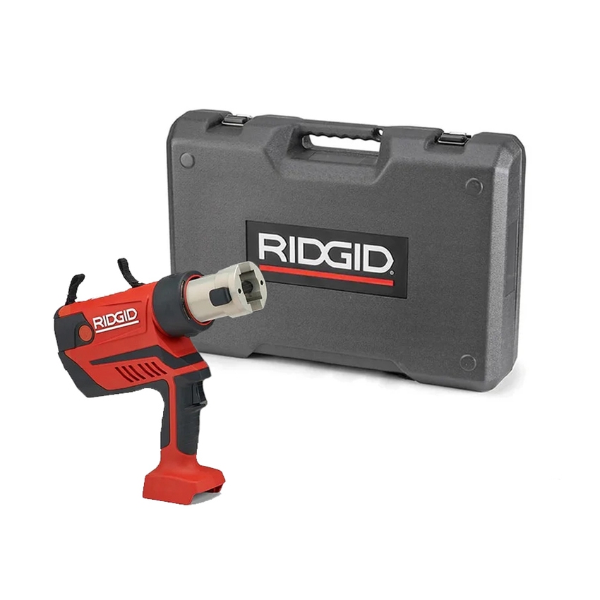 Immagine di Ridgid RP 350 pressatrice a pistola, con cassetta di trasporto, senza batteria e caricabatteria 69848