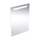 Geberit OPTION BASIC SQUARE specchio L.50 cm, con illuminazione in alto, in alluminio anodizzato 502.804.00.1