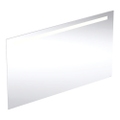 Immagine di Geberit OPTION BASIC SQUARE specchio L.120 cm, con illuminazione in alto, in alluminio anodizzato 502.810.00.1