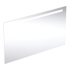 Immagine di Geberit OPTION BASIC SQUARE specchio L.120 cm, con illuminazione in alto, in alluminio anodizzato 502.810.00.1