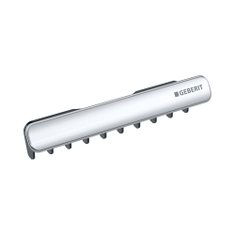 Immagine di Geberit ONE copripiletta con inserto a pettine, con fissaggio magnetico, finitura cromo lucido 505.082.21.1