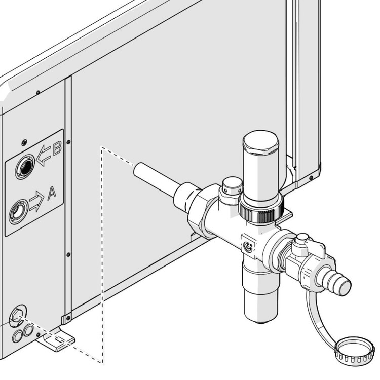 Immagine di Ariston KIT ANTIFREEZE di protezione antigelo per applicazioni con Pompe di Calore 3319687