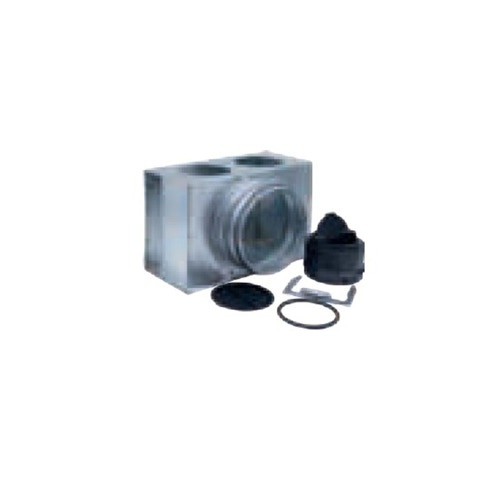 Immagine di Irsap Plenum terminale a 90° per bocchette di immissione/estrazione BDOP/BORP D125- 2xD75 A00PLE01127520L