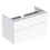 Immagine di Geberit XENO² mobile sottolavabo sospeso L.90 cm, con due cassetti e sistema di apertura a pressione, colore bianco finitura lucido 500.509.01.1