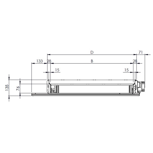 Immagine di Sabiana Kit bacinella orizzontale per versione IV, grandezza 1 9071271