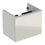 Immagine di Geberit ACANTO mobile sottolavabo sospeso L.65 cm, per lavabo standard e slim, con un cassetto esterno e interno, corpo colore grigio sabbia finitura opaco, cassetti colore grigio sabbia finitura vetro lucido 500.610.JL.2