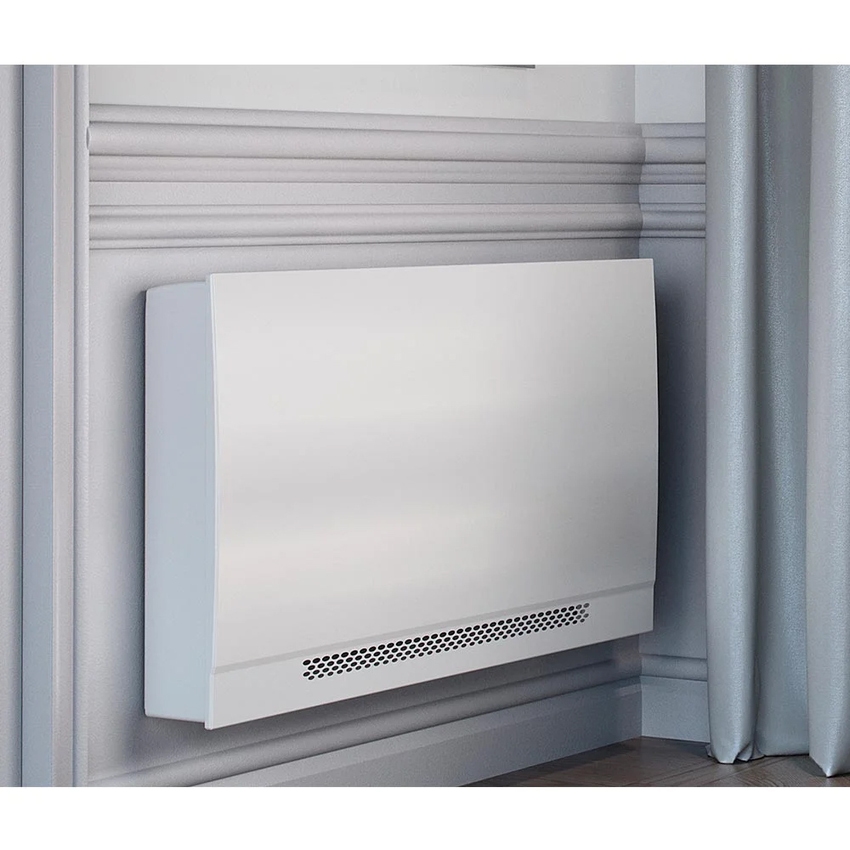 Immagine di Sabiana Carisma WHISPER CFF-MV 10 Ventilconvettore residenziale con motore asincrono, con mobile, senza comando, senza valvole, attacchi solo a sinistra 0071501