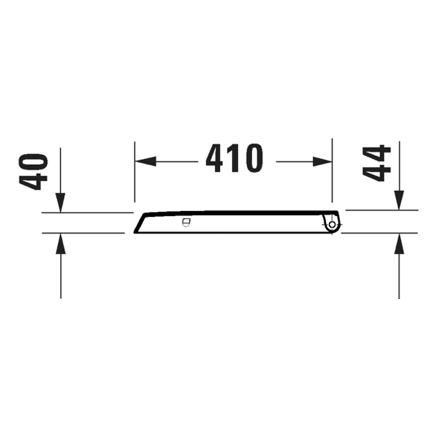 Immagine di Duravit QATEGO sedile con coperchio per vaso, rimovibile, cerniere in acciaio inox, a chiusura rallentata, colore bianco 0027490000