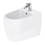 Immagine di Duravit QATEGO bidet a pavimento, con troppopieno e foro per rubinetteria, colore bianco 2263100000