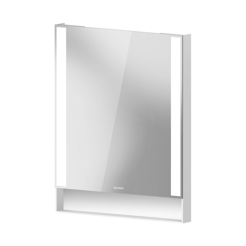 Immagine di Duravit QATEGO specchio L.60 cm, con illuminazione laterale, colore bianco finitura opaco QA7081018180000