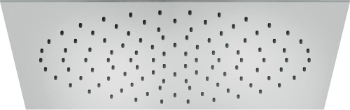 Immagine di Nobili Soffione doccia rettangolare a snodo 30 cm, finitura cromo AD139/118CR