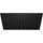 Nobili Soffione doccia rettangolare a snodo 30 cm, finitura velvet black AD139/118BM