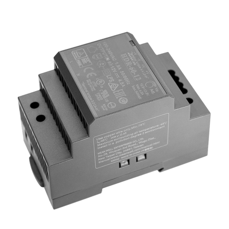 Immagine di Gessi Alimentatore CE 24 Watt da barra dIN, tensione di ingresso 100-240 VAC, tensione di uscita 12 VDC RIR5402#238