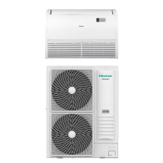 Immagine di Hisense CONSOLE Climatizzatore a console mono/multisplit inverter Wi-Fi | unità esterna 10.5 kW unità interna 35000 BTU AUV105UR4RC8+AUW105U4RK7