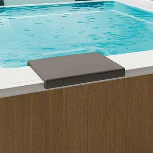 Immagine di Treesse Cuscino poggiatesta antracite grande per minipiscina Ghost Plus Phantom 322CUG