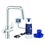 Immagine di Grohe BLUE PURE EUROSMART miscelatore monocomando per lavello con sistema filtrante dell’acqua, finitura cromo 30584000