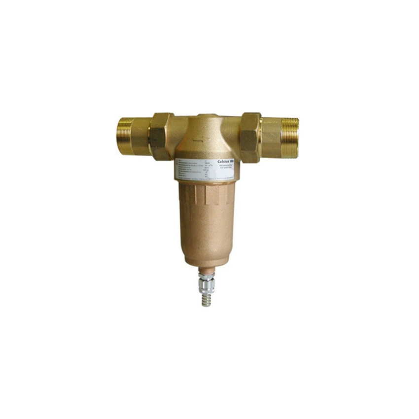 Immagine di Cillit Filtro Protector Celsius 70°C dissabbiatore di sicurezza per acqua calda impiegabile fino a temperatura max. di 70°C, raccordo ½" 010464AA