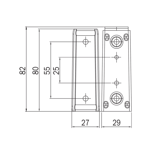 Immagine di Inda Attacchi AISI e viti per articolo A7114A/B RV114A005