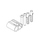 Inda Kit fissaggio completo per articoli A71180/A/B/C/D - A7120A/B/C - A71250 - A71280 R7118K