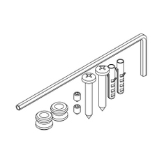 Immagine di Inda Kit fissaggio completo per articolo A71950 R7195K