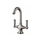 Bossini LIBERTY LINE miscelatore per lavabo H.29 cm, monoforo, con bocca girevole e scarico 1”1/4, finitura nichel spazzolato Z001301094