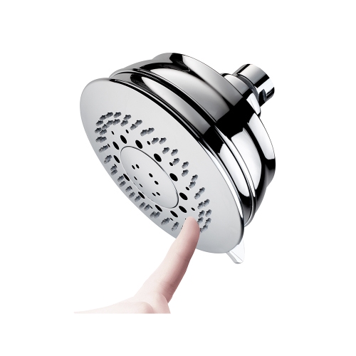 Immagine di Bossini LIBERTY LINE soffione Classic/3 Ø 11 cm, con snodo, attacchi da 1/2" F, finitura cromo I00224000030005