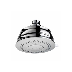 Immagine di Bossini LIBERTY LINE soffione Classic/3 LP Ø 11 cm, con snodo, attacchi da 1/2" F, finitura cromo I00225000030005