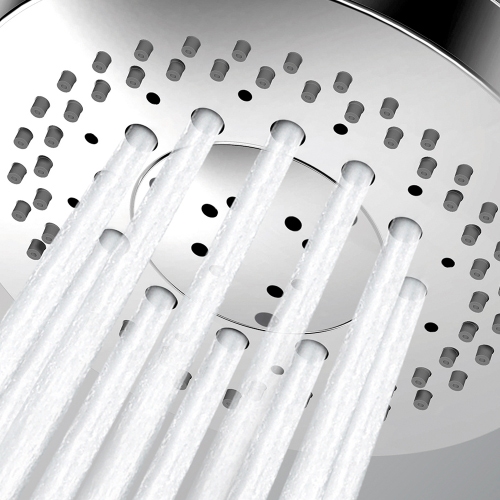 Immagine di Bossini LIBERTY LINE doccetta a mano Ø 11 cm, 3 getti, finitura cromo B00191000030005