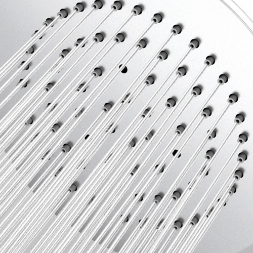 Immagine di Bossini LIBERTY LINE doccetta a mano Classic/1 Ø 11 cm, monogetto, finitura cromo B00193000030005