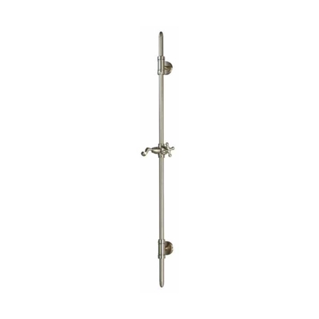 Immagine di Bossini LIBERTY LINE asta murale H.113.4 cm, con supporti regolabili, finitura cromo D19000C00030009